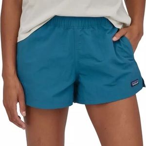 Patagonia Women's 2.5" Barely Baggies Shorts Wavy Blue Large